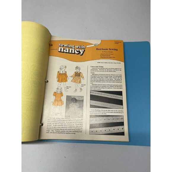 Sewing With Nancy Series In Binder Hard To Find - Picture 9 of 16